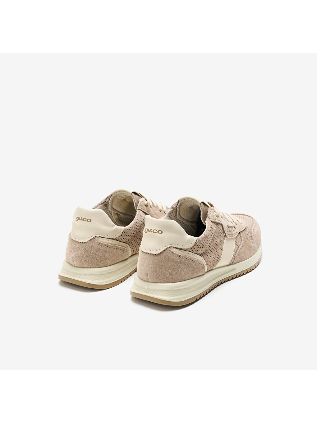 Bej Erkek Sneaker 1117088 Uur 11170 Fussbett Vıtello Beige Scuro-3