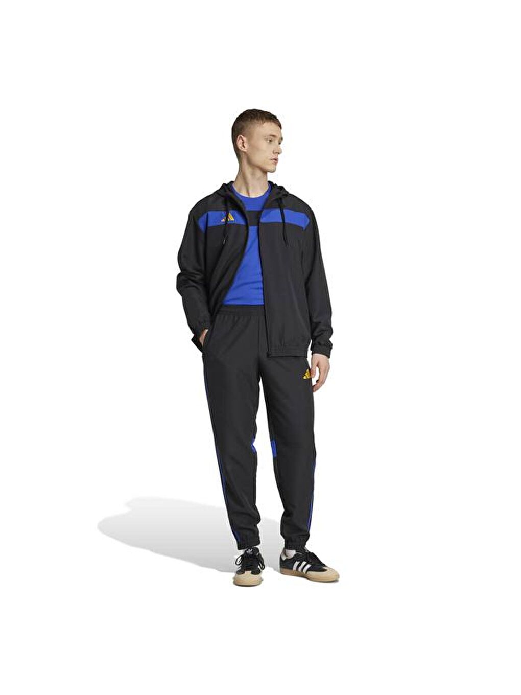 Karışık Tiro 25 Essentials Woven Erkek Siyah Eşofman Altı-1