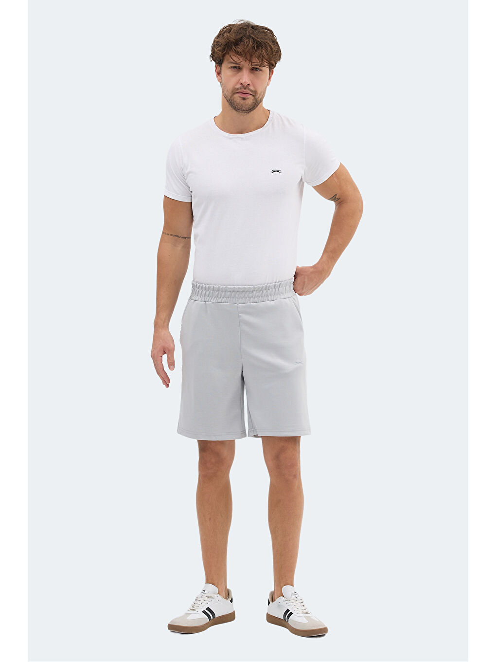 ARC IN Erkek  Açık Gri Şort-6