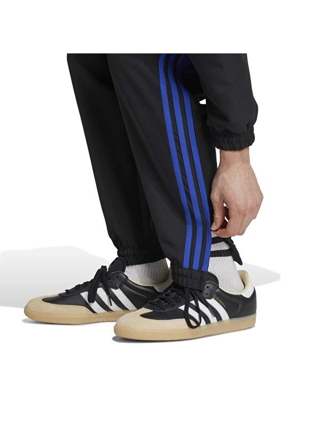 Karışık Tiro 25 Essentials Woven Erkek Siyah Eşofman Altı-3