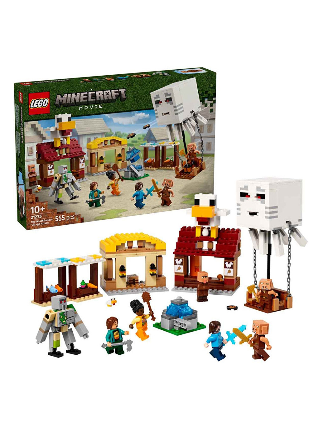 Minecraft Hortlak Balon Köy Saldırısı 21273