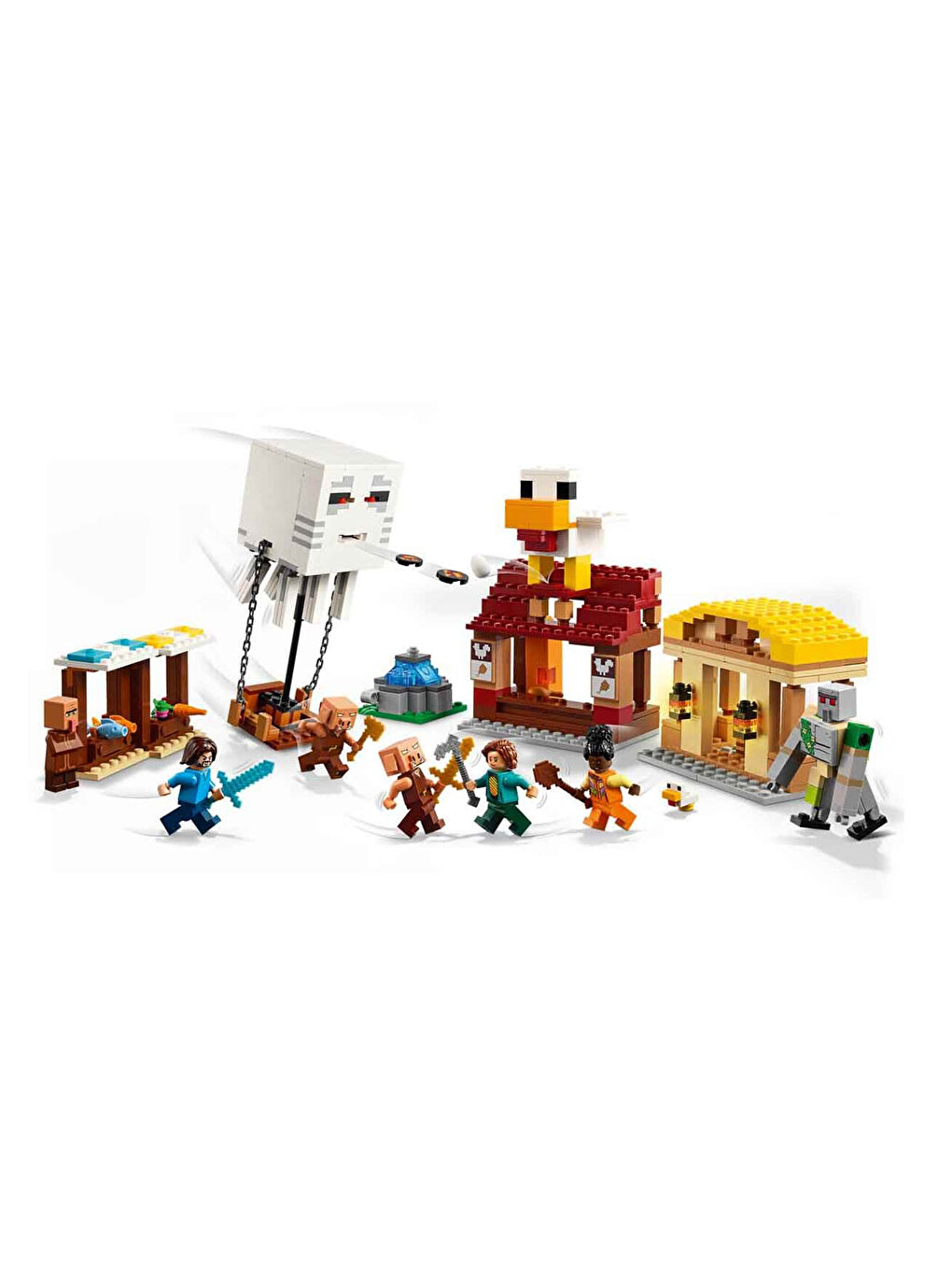 Minecraft Hortlak Balon Köy Saldırısı 21273-1