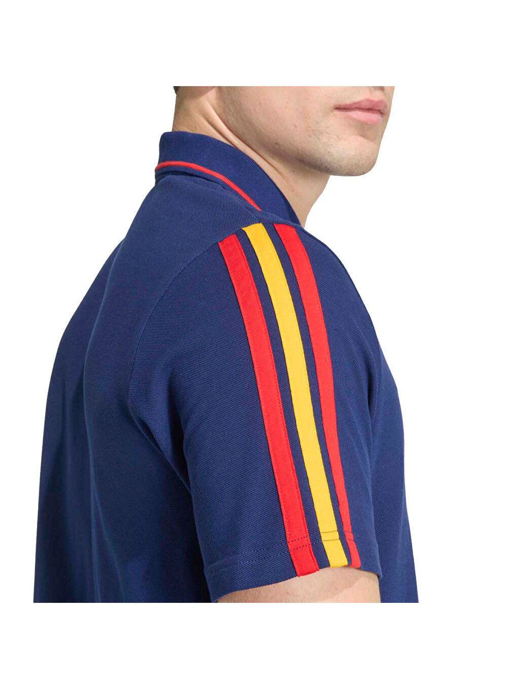 İspanya DNA Erkek Lacivert Polo Yaka Tişört-2