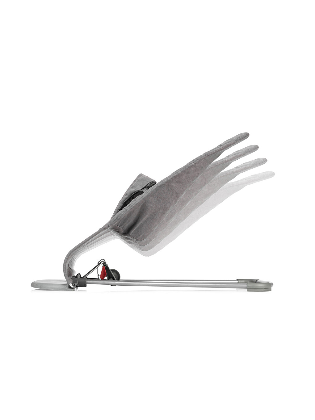 Plume Açık Gri Bebek Ana Kucağı – Ergonomik ve Sallanabilir-2