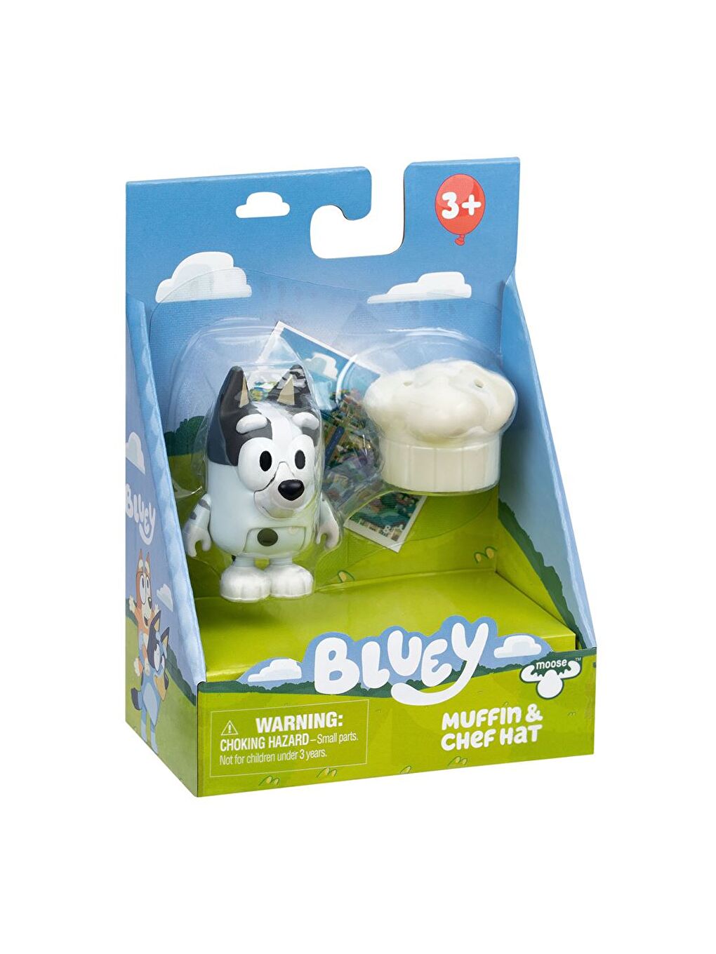 Moose Toys Bluey Tek Figür Aksesuarlı Set - Muffin ve Aşçı Şapkası