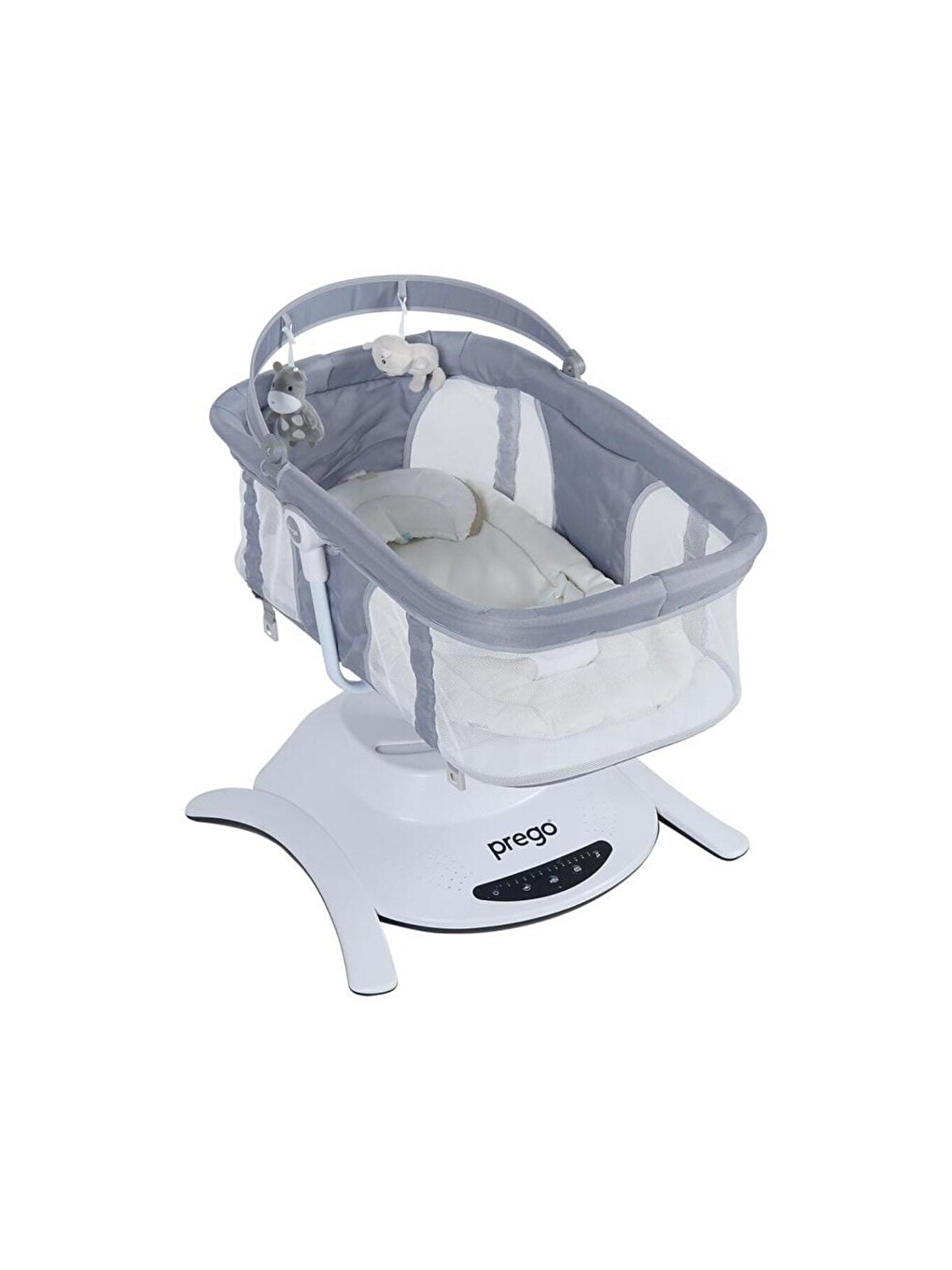 Yummy Portbebeli Elektrikli Beşik Gri 4086p-5