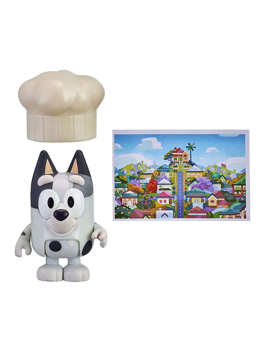 Moose Toys Bluey Tek Figür Aksesuarlı Set - Muffin ve Aşçı Şapkası-1