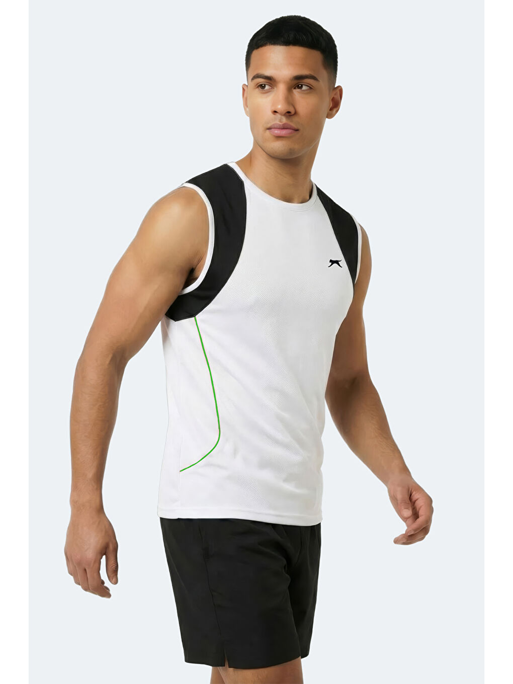 REVOLVE Erkek Kolsuz Beyaz Atlet-1