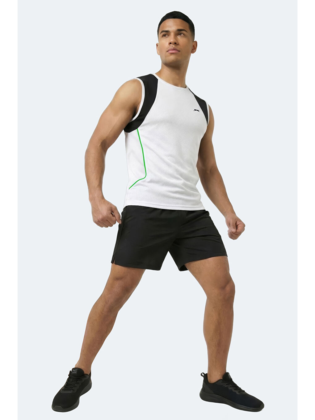 REVOLVE Erkek Kolsuz Beyaz Atlet-6