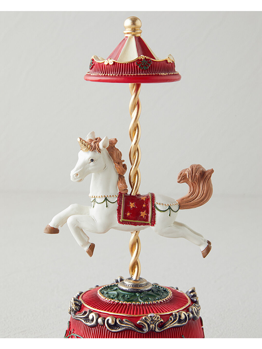 Alden Müzik Kutusu 20 cm Kırmızı-1