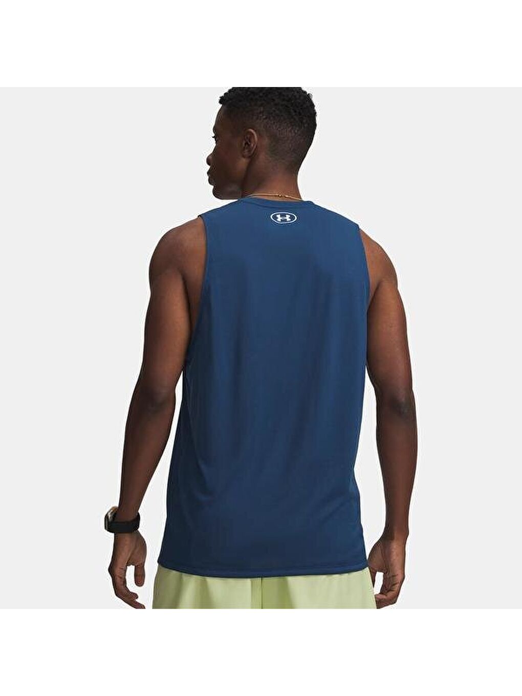 Tech Erkek Mavi Atlet-1