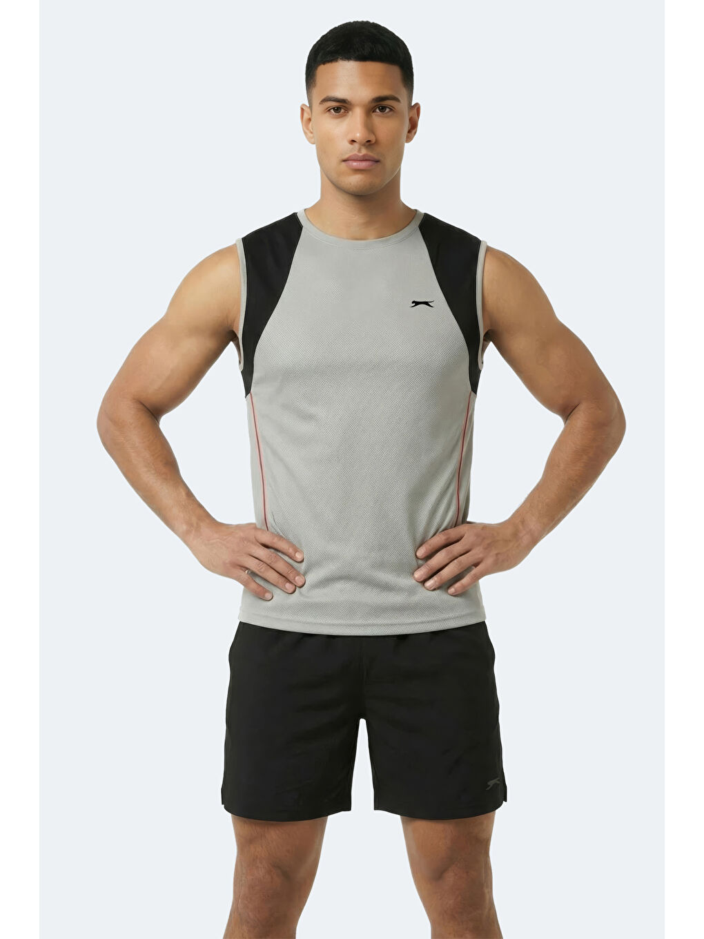 REVOLVE Erkek Kolsuz Gri Atlet-2