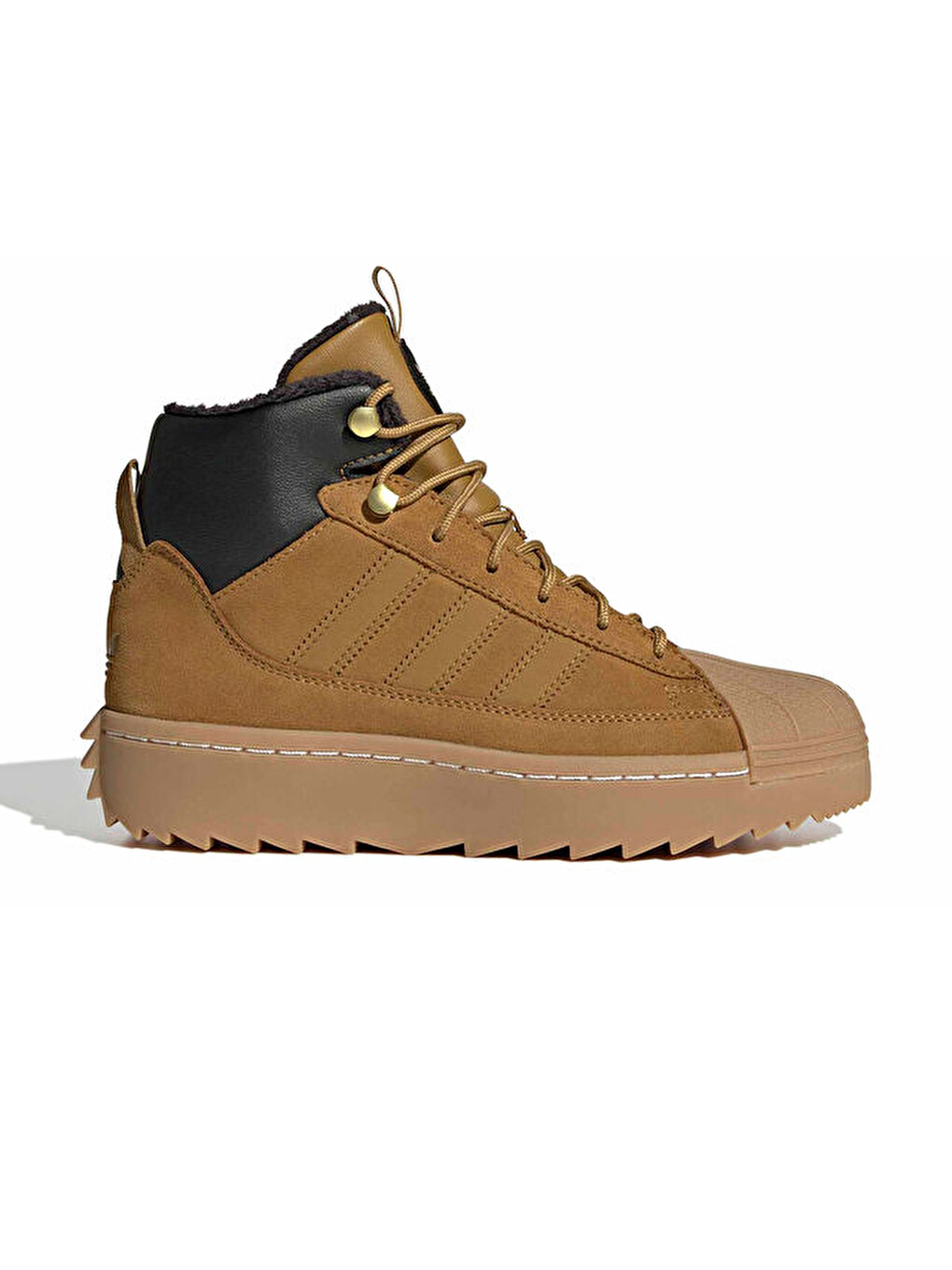 Superstar Winter Trek J Çocuk Günlük Bot Jq0345 Kahverengi