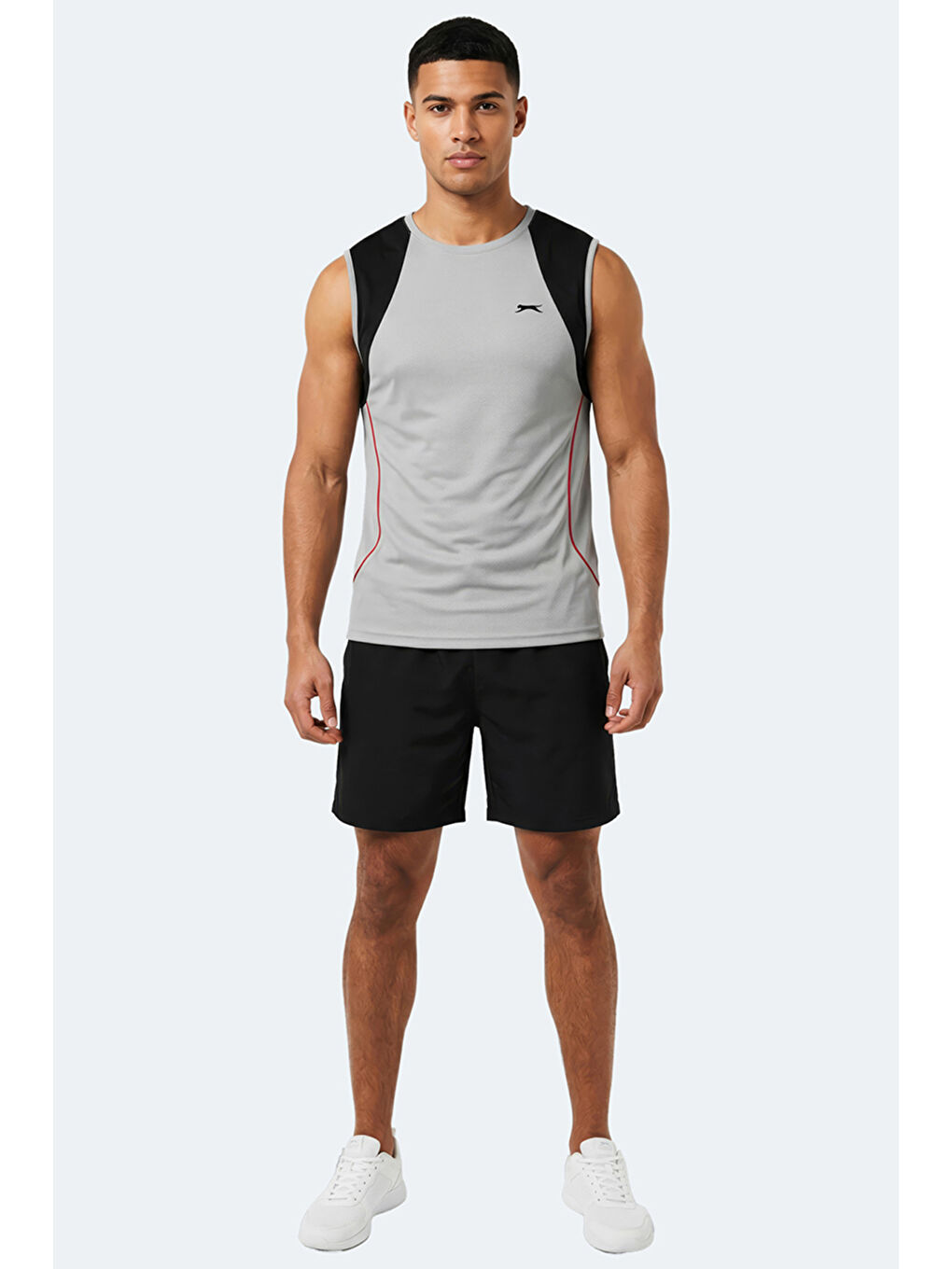 REVOLVE Erkek Kolsuz Gri Atlet-6