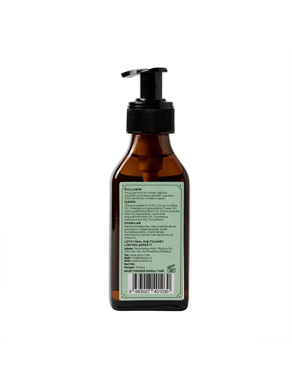 Oilwise Skin Firming Cilt Sıkılaştırıcı Selülit Karşıtı Masaj Yağı 100 ml - 2