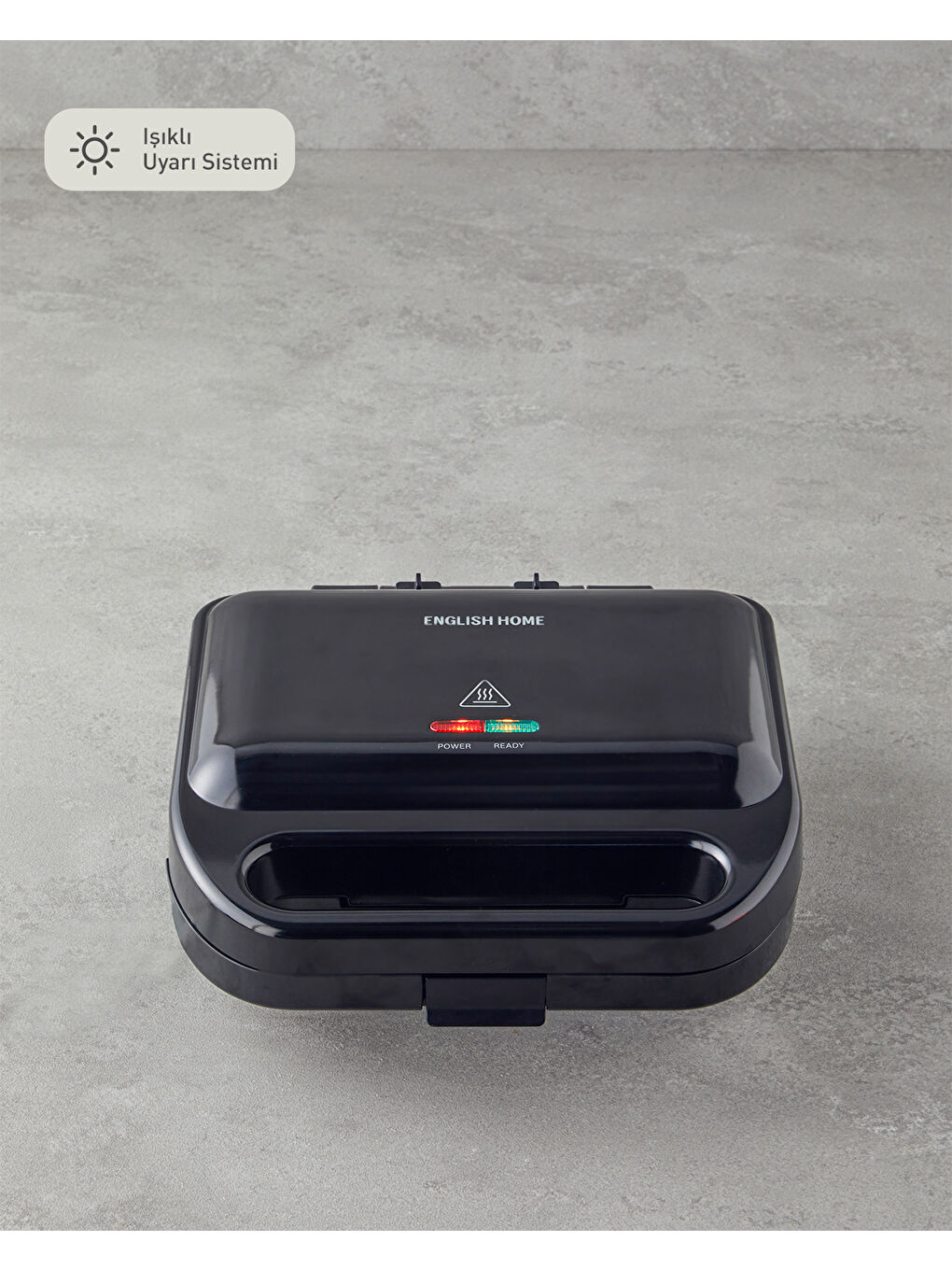 TMK 5001 Mini Tost ve Waffle Makinesi Siyah-1