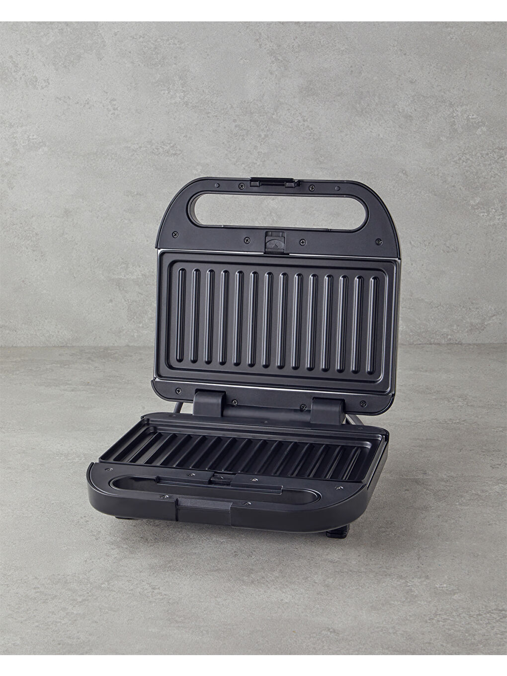 TMK 5001 Mini Tost ve Waffle Makinesi Siyah-2