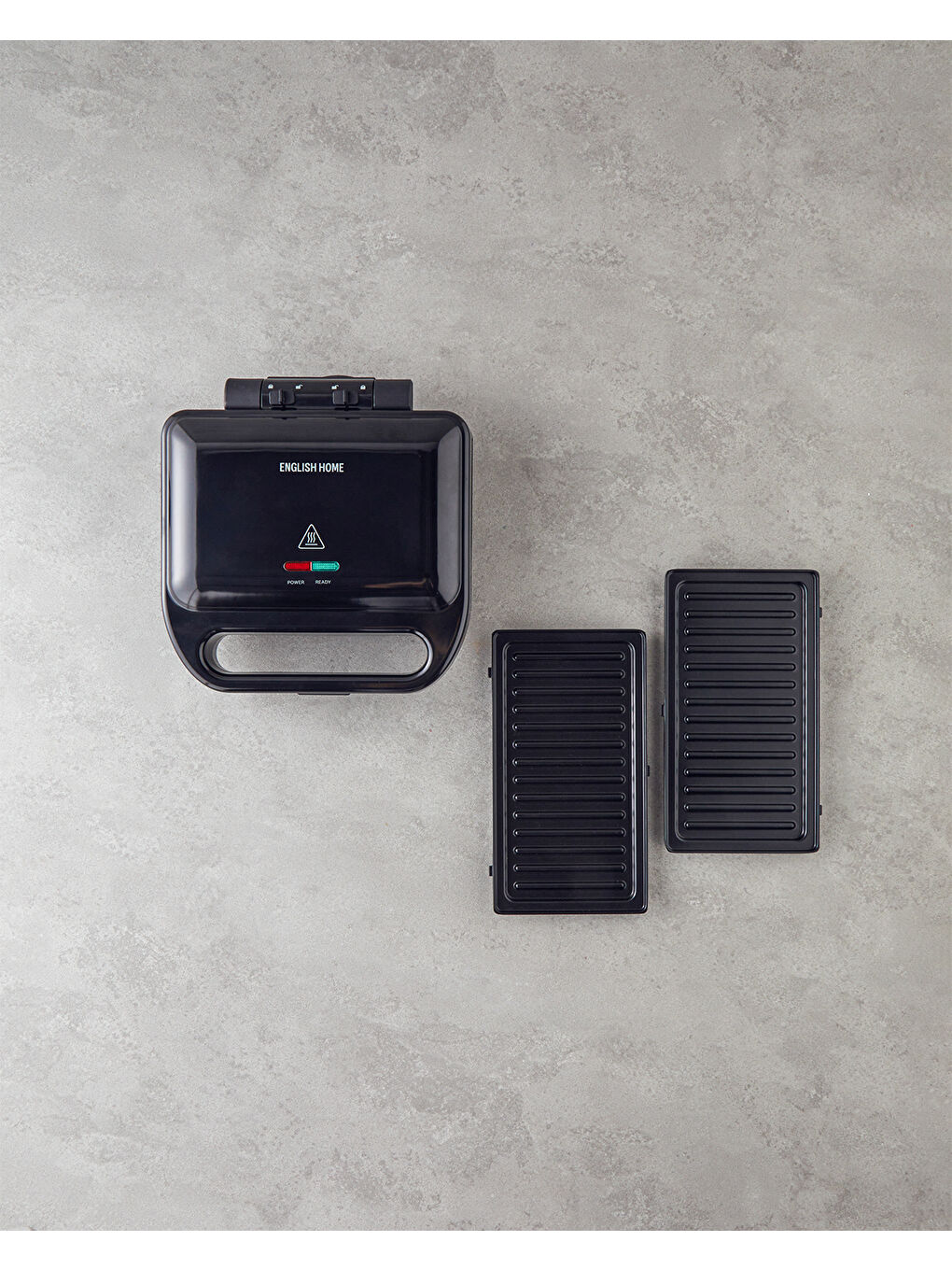 TMK 5001 Mini Tost ve Waffle Makinesi Siyah-5