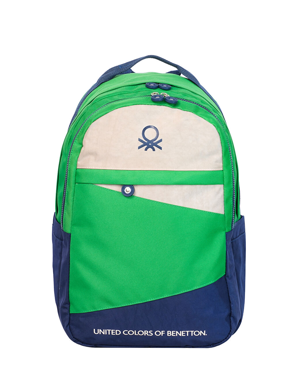 Lacivert Color Blocking Erkek Çocuk Sırt Çantası