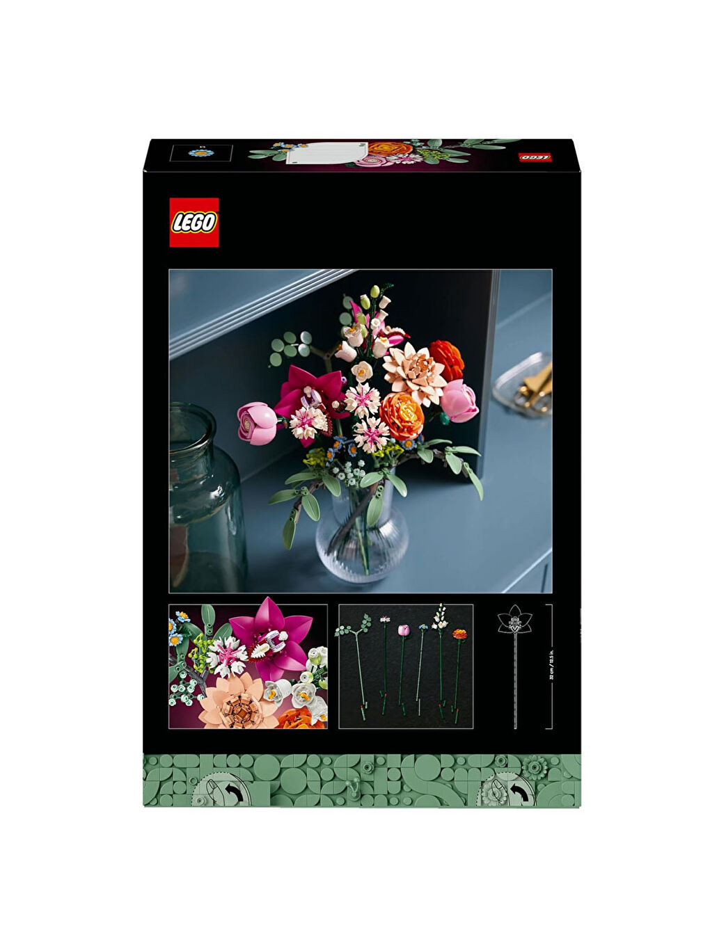 Lego Botanicals Pembe Çiçek Buketi 10342 - 2