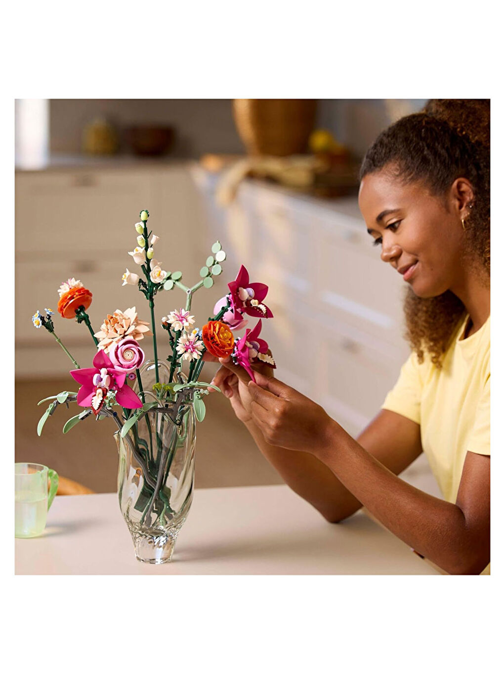 Lego Botanicals Pembe Çiçek Buketi 10342 - 3