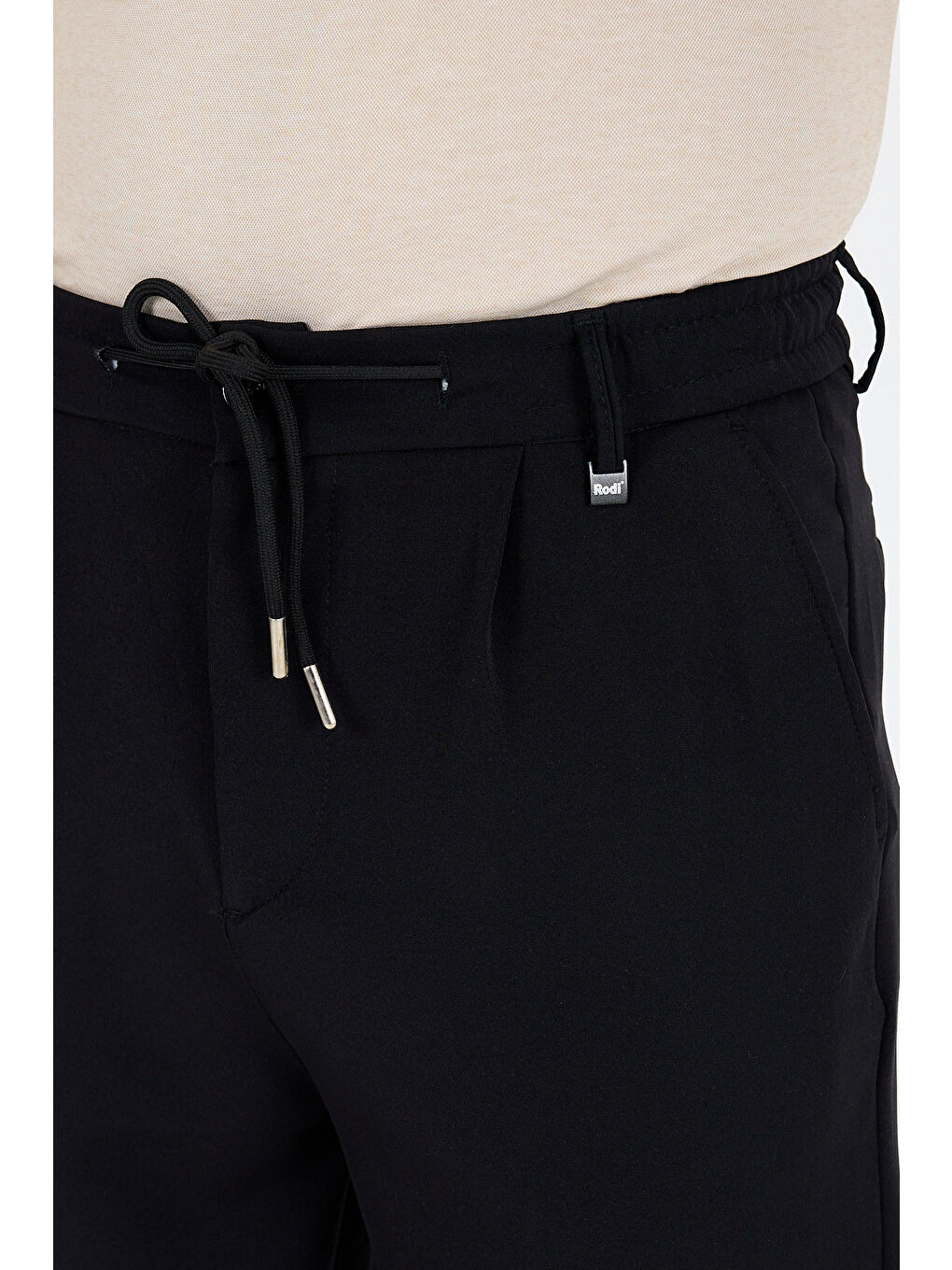 Siyah Erkek Duble Paça Baggy Jogger Eşofman Altı Pantolon – Rahat Kalıp, Günlük Spor Giyim 3665-2