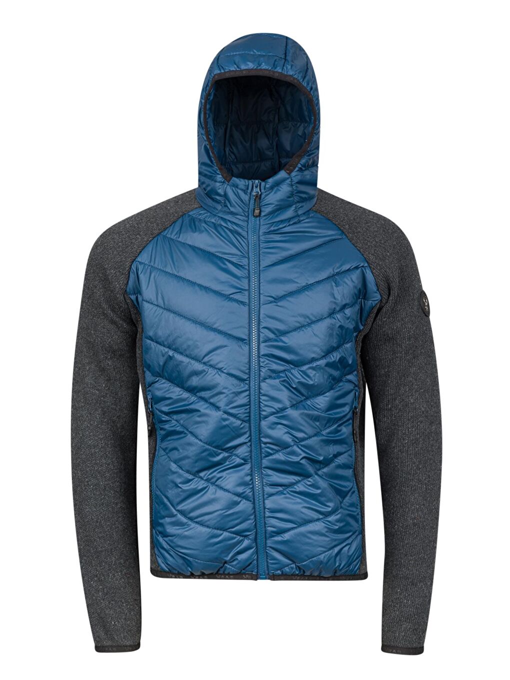 Lucas Erkek Kapüşonlu Tam Fermuarlı Sweat Lacivert