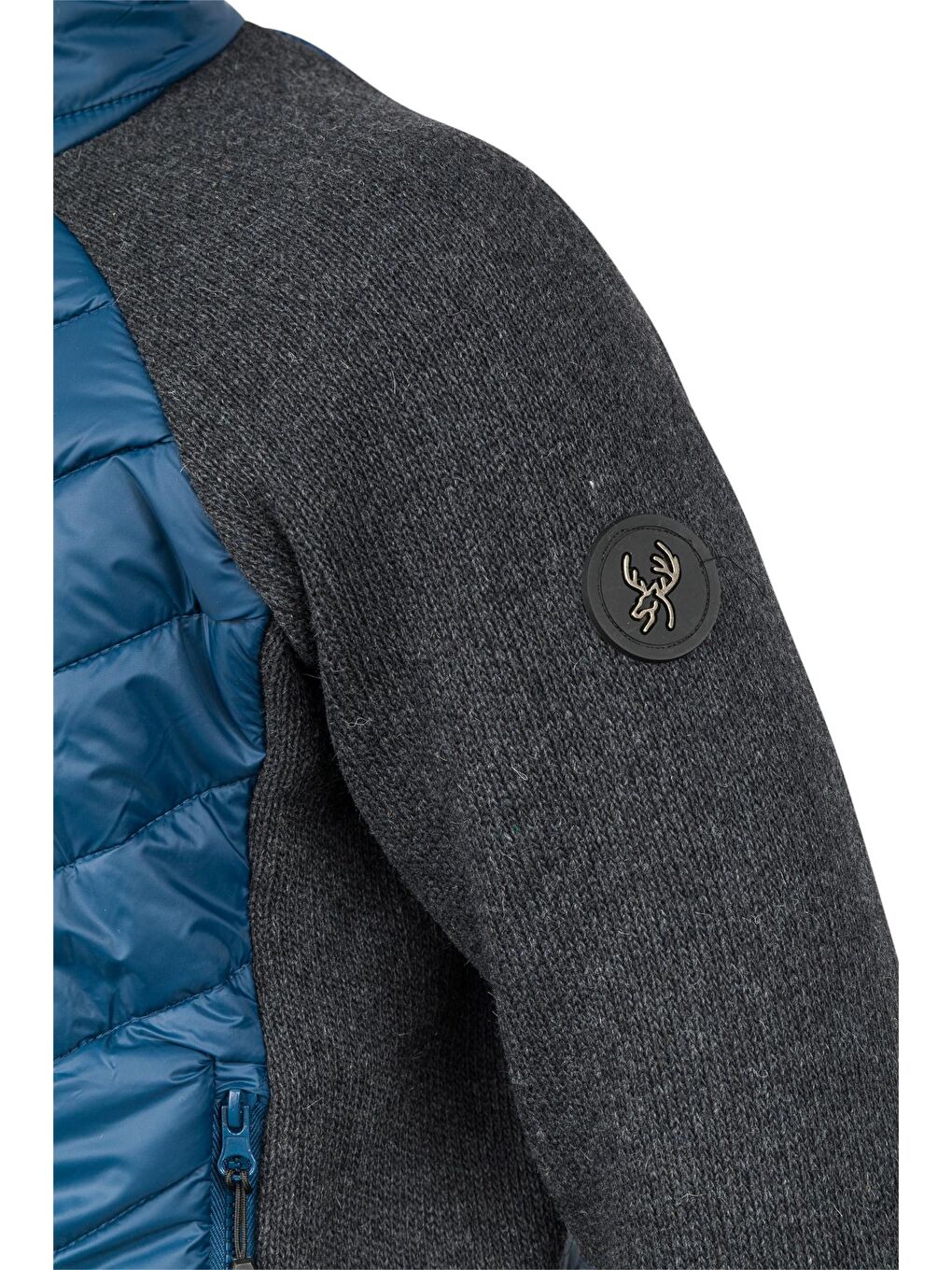 Lucas Erkek Kapüşonlu Tam Fermuarlı Sweat Lacivert-2