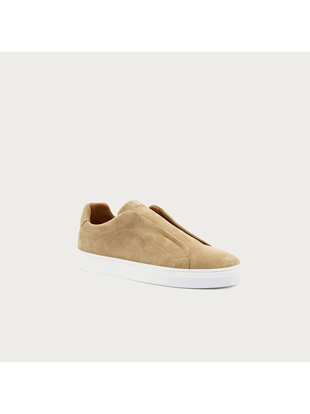 Bej Erkek Sneaker 28D1 SUEDE Avena-1