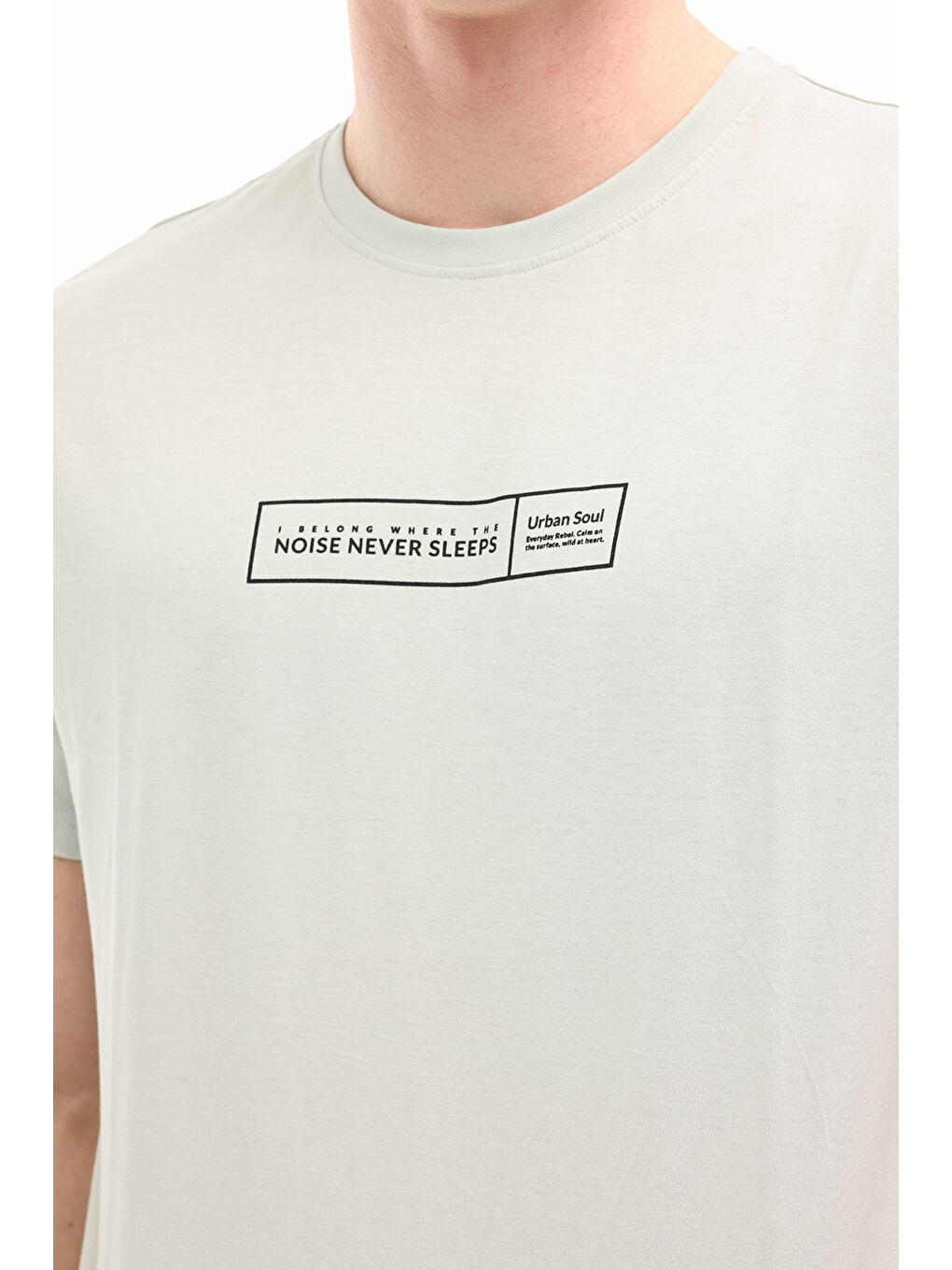 Yeşil Erkek Kısa Kol T-Shirt-3