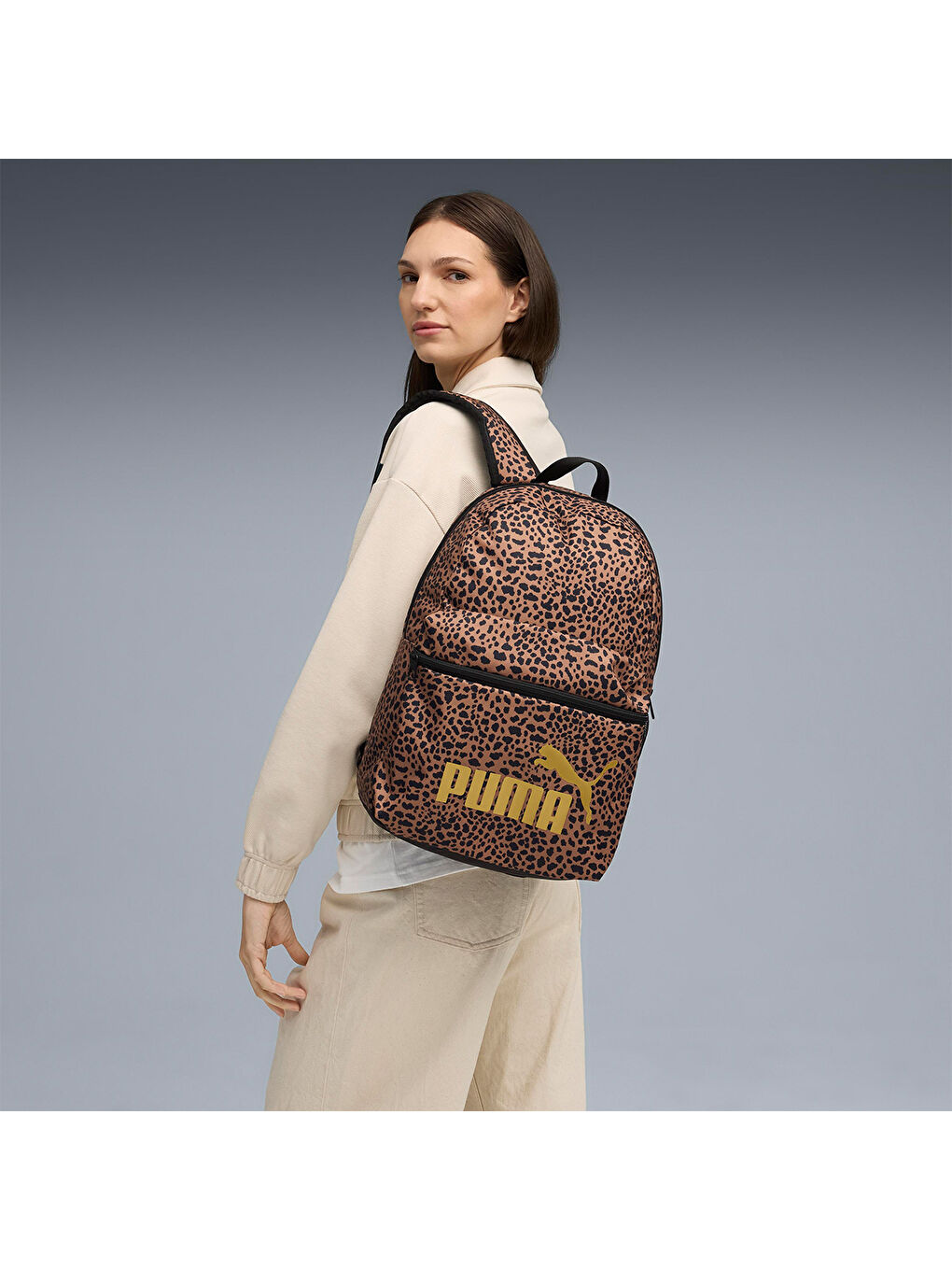 Phase Aop Kahverengi Sırt Çantası-4