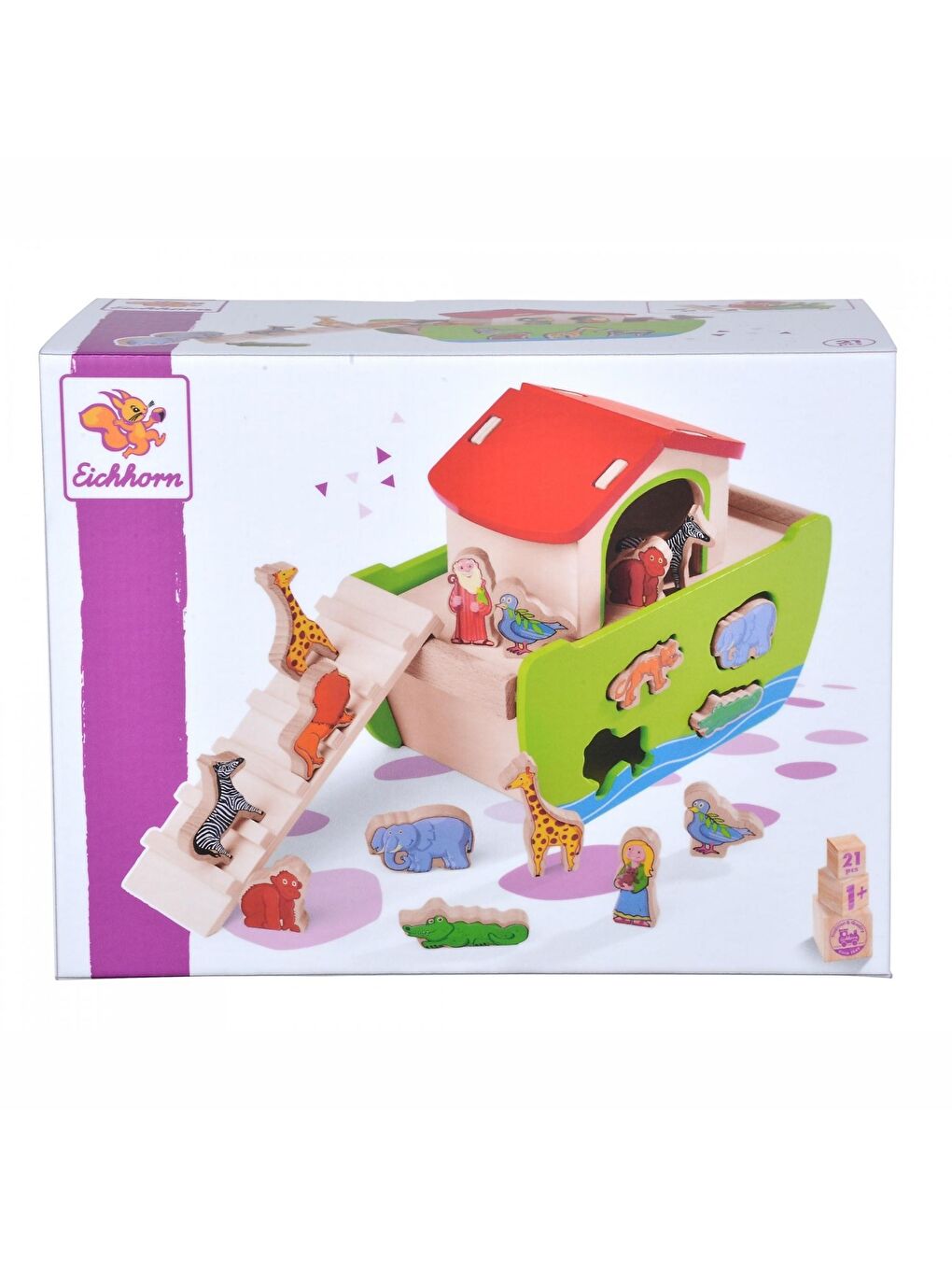 Ahşap Nuh’un Gemisi Şekil Eşleştirme Oyunu