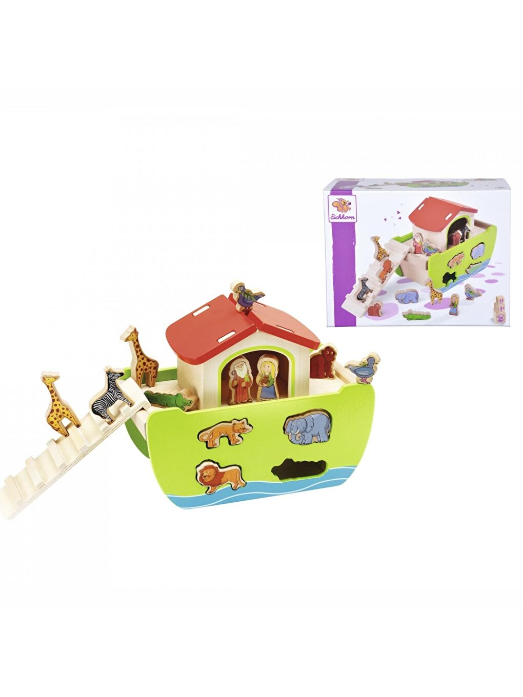 Ahşap Nuh’un Gemisi Şekil Eşleştirme Oyunu-1