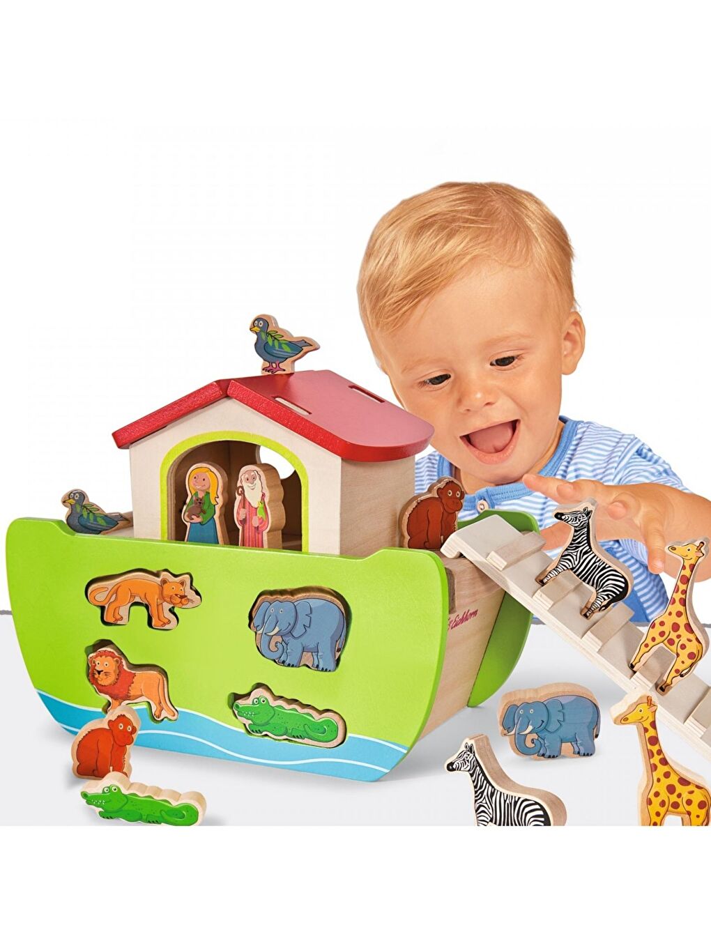 Ahşap Nuh’un Gemisi Şekil Eşleştirme Oyunu-3