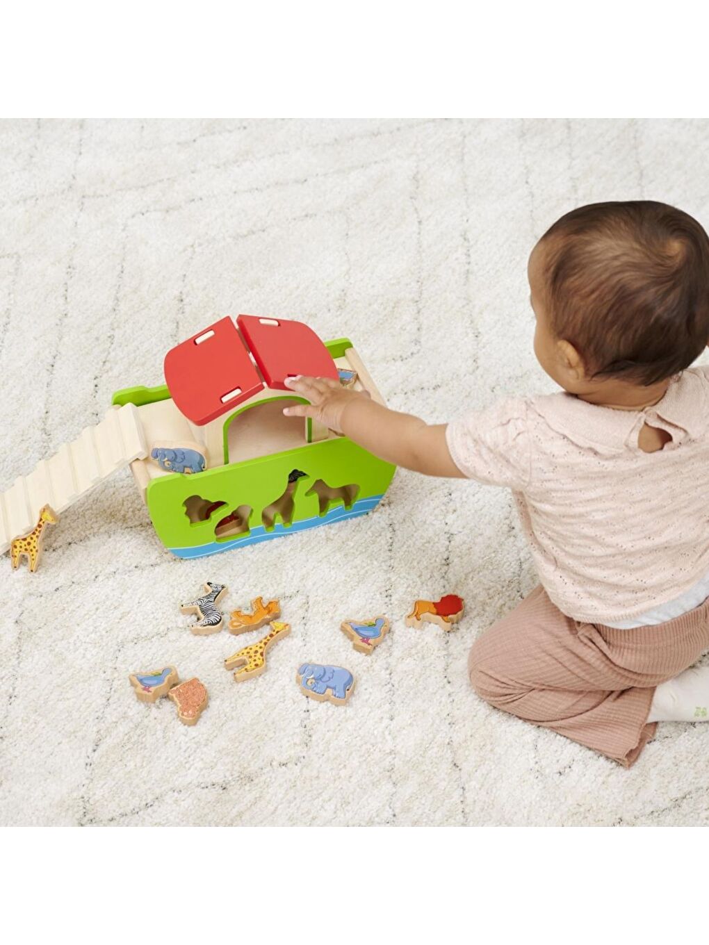 Ahşap Nuh’un Gemisi Şekil Eşleştirme Oyunu-4