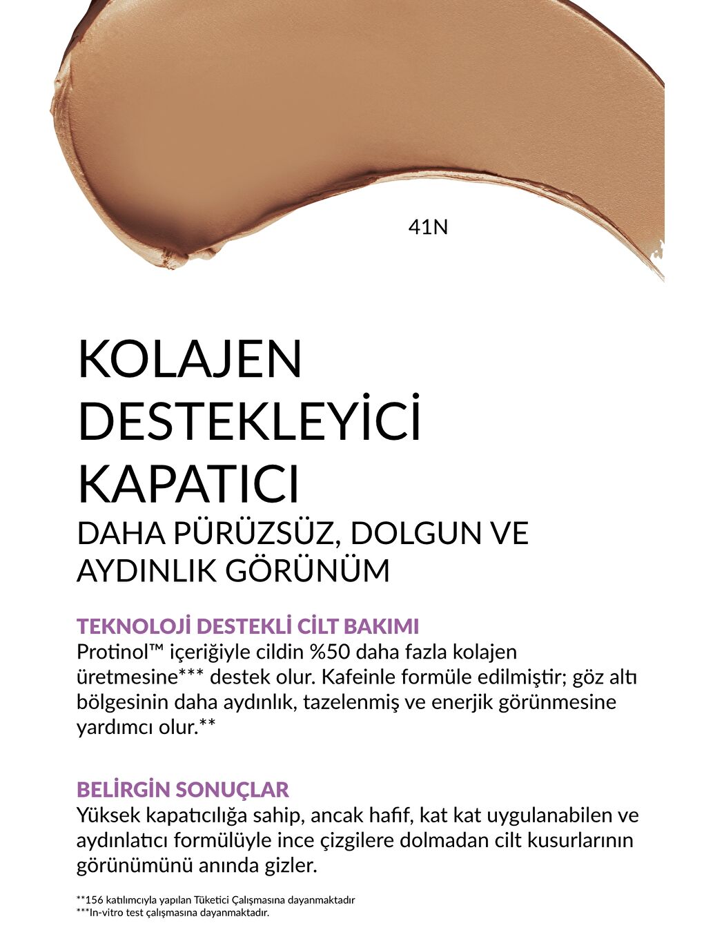 Anew Düzgünleştirici ve Tazeleyici Likit Kapatıcı 12ml - 41N Medium Deep-2