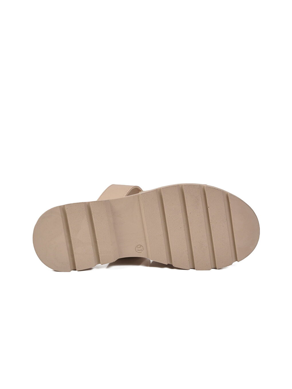 Bej Hafif Yumuşak Taban Kadın Terlik 35351 Z-4