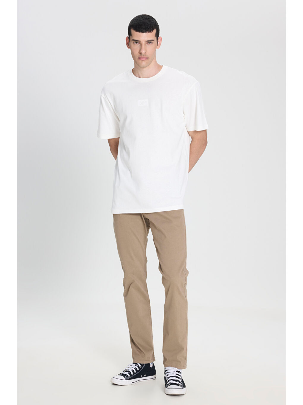 Kahverengi Extreme Motion Slim Fit Dar Kesim Normal Bel Kahve Esnek Pantolon