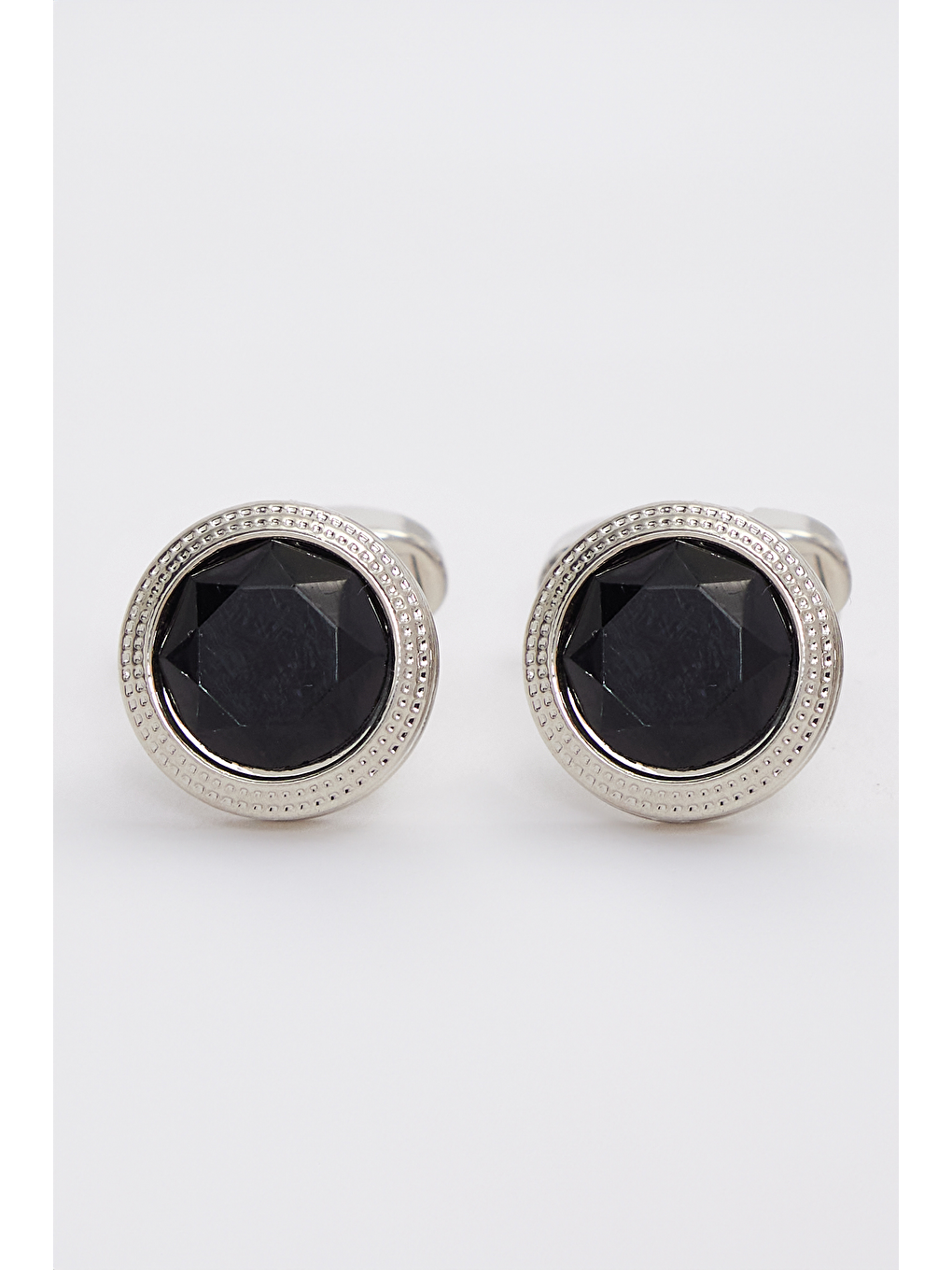 Siyah Erkek Kol Düğmesi-1