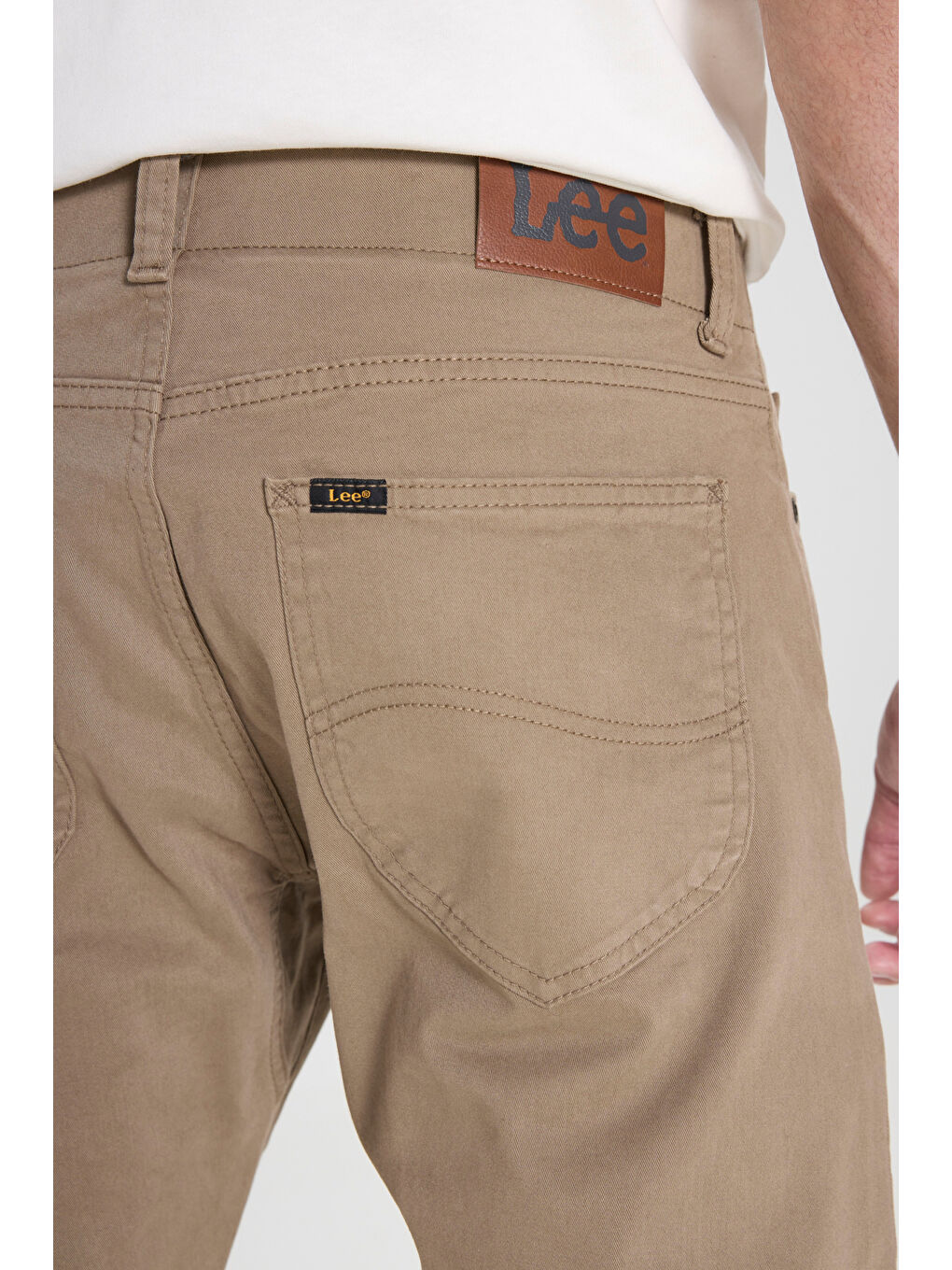 Kahverengi Extreme Motion Slim Fit Dar Kesim Normal Bel Kahve Esnek Pantolon-4