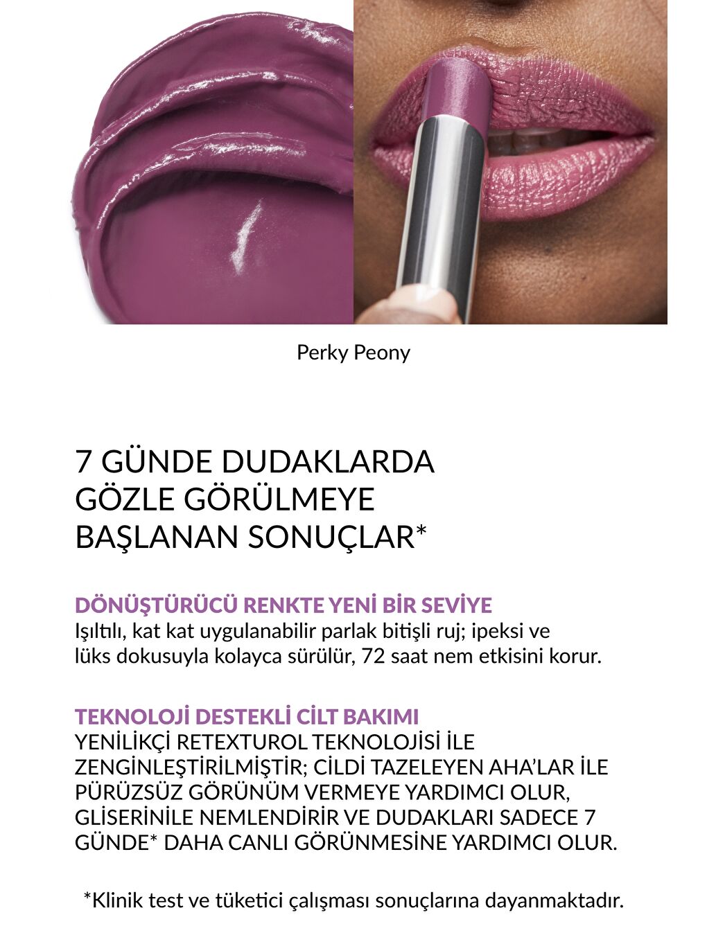 Canlandırıcı Serum Ruj - Perky Peony-2