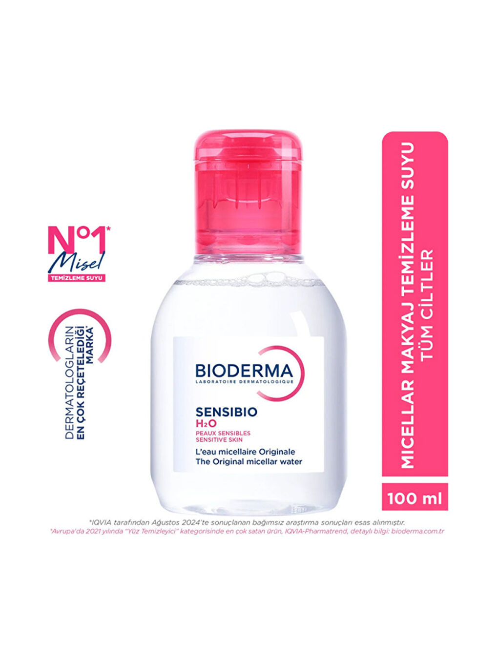 Sensibio H2O Yüz ve Makyaj Temizleme Suyu 100 ml-1