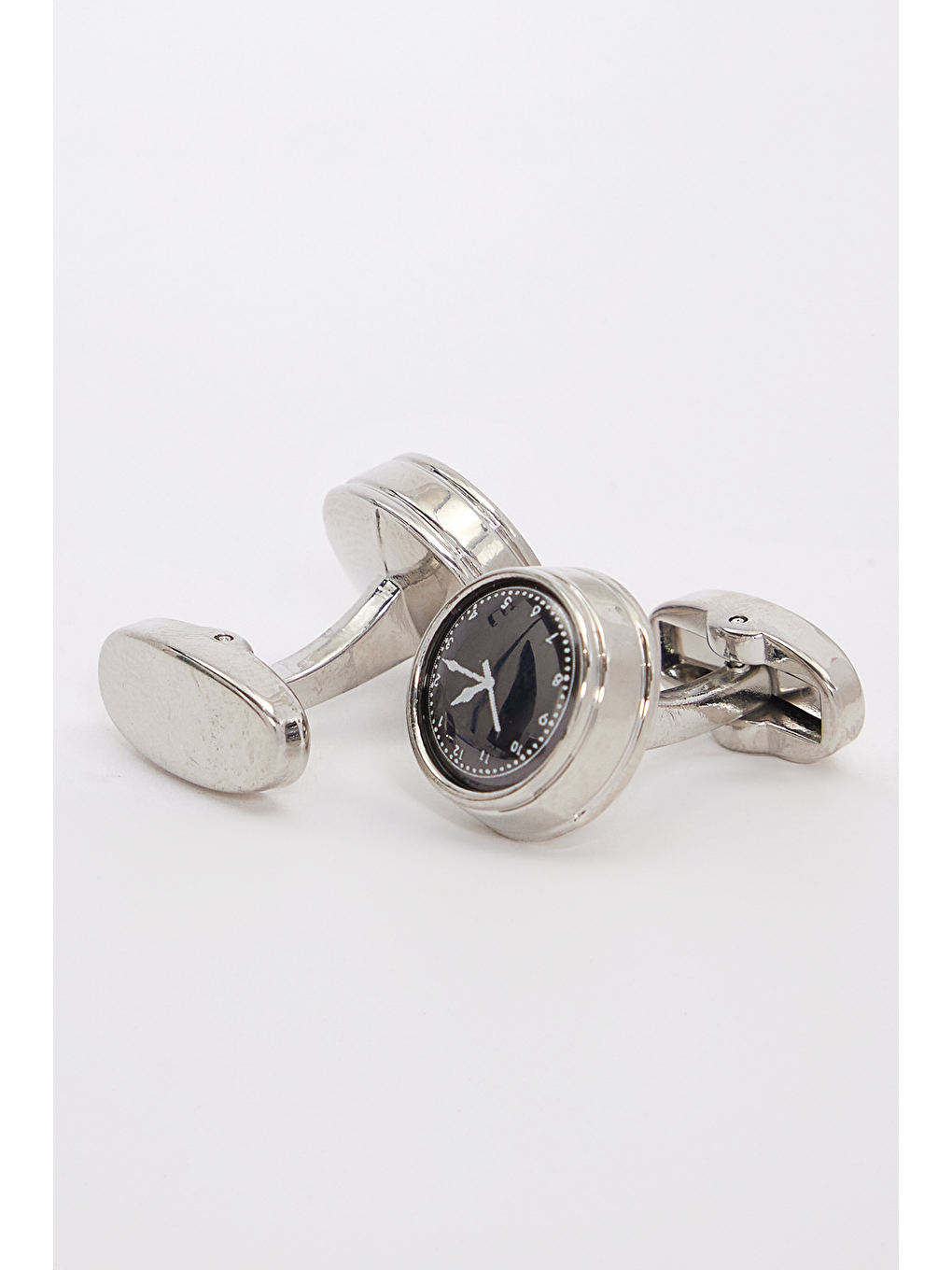 Gri Erkek Kol Düğmesi