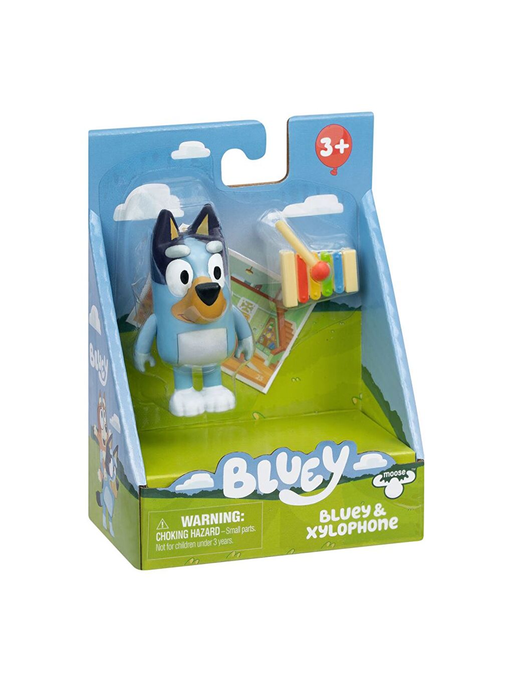 Moose Toys Bluey Tek Figür Aksesuarlı Set - Bluey ve Ksilofon