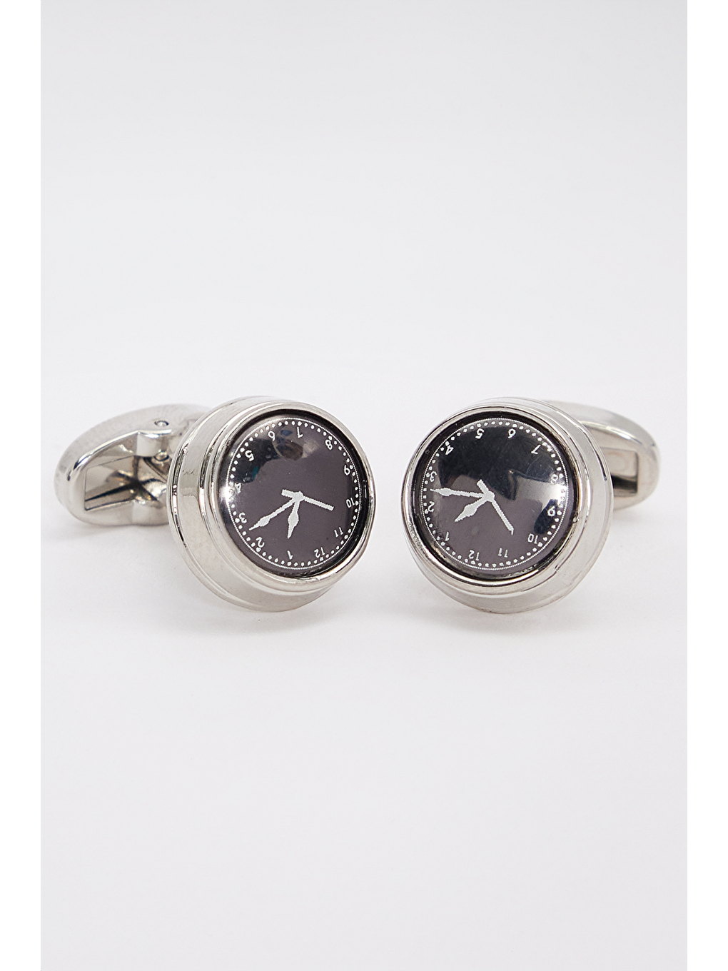 Gri Erkek Kol Düğmesi-3