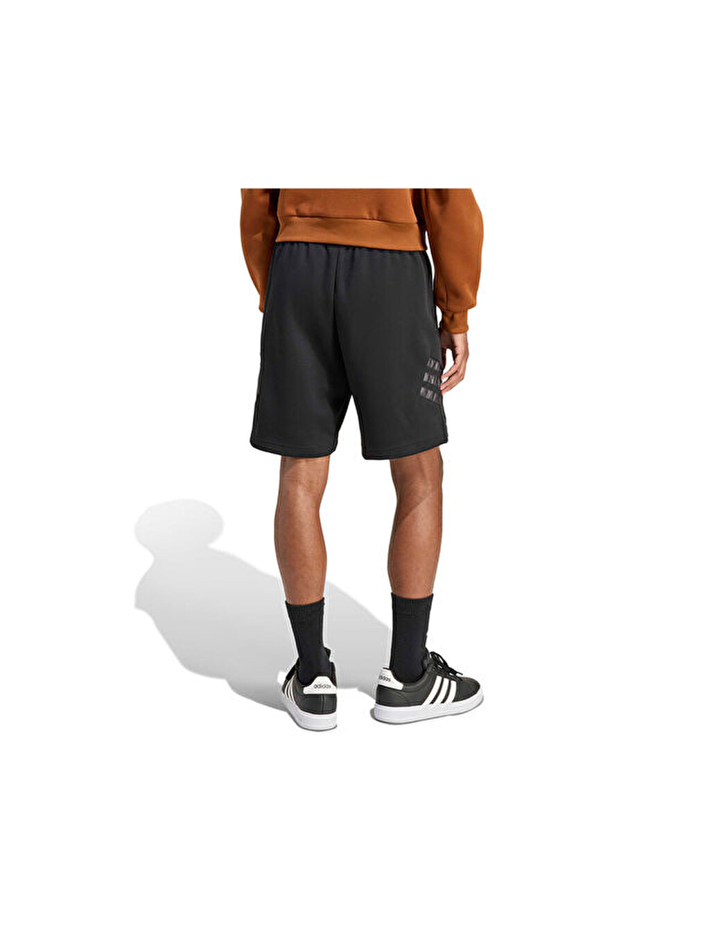 M Fi W 3s Short Erkek Günlük Şort Jz9280 Siyah-1