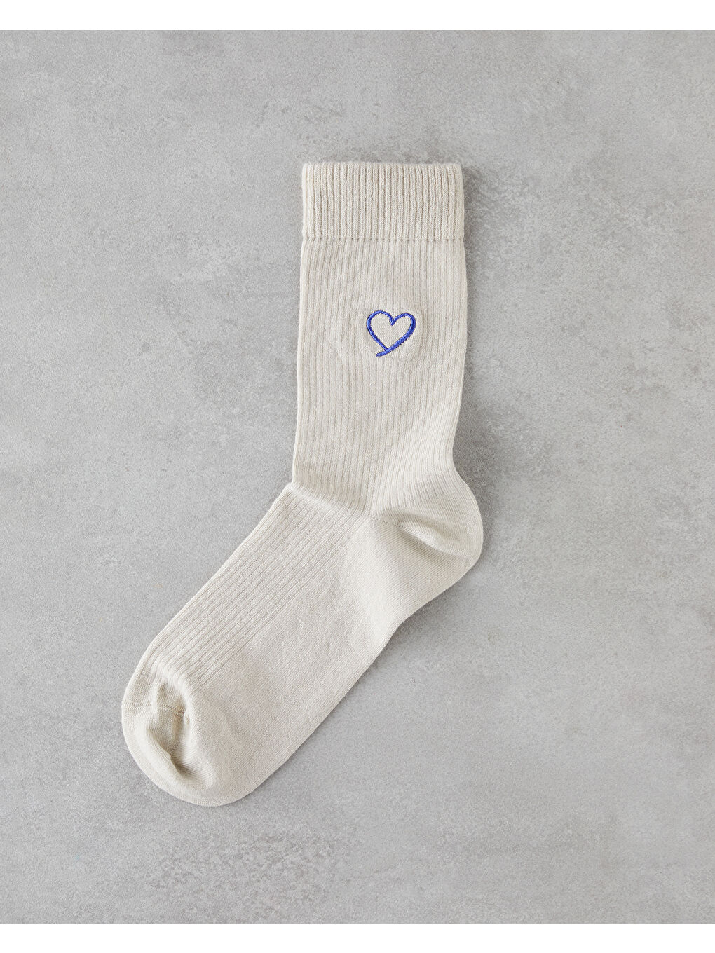 Ekru Love Bath Erkek Çorap 40-44 Krem-1