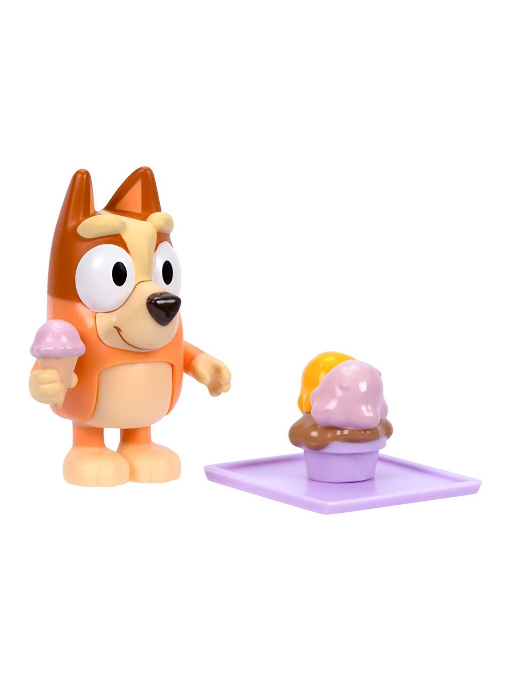 Moose Toys Bluey Tek Figür Aksesuarlı Set - Bingo ve Dondurma-1
