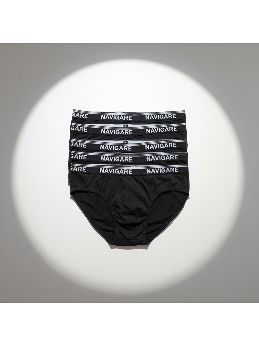 Erkek 6'lı Paket Siyah Renk Slip Bb2797-3