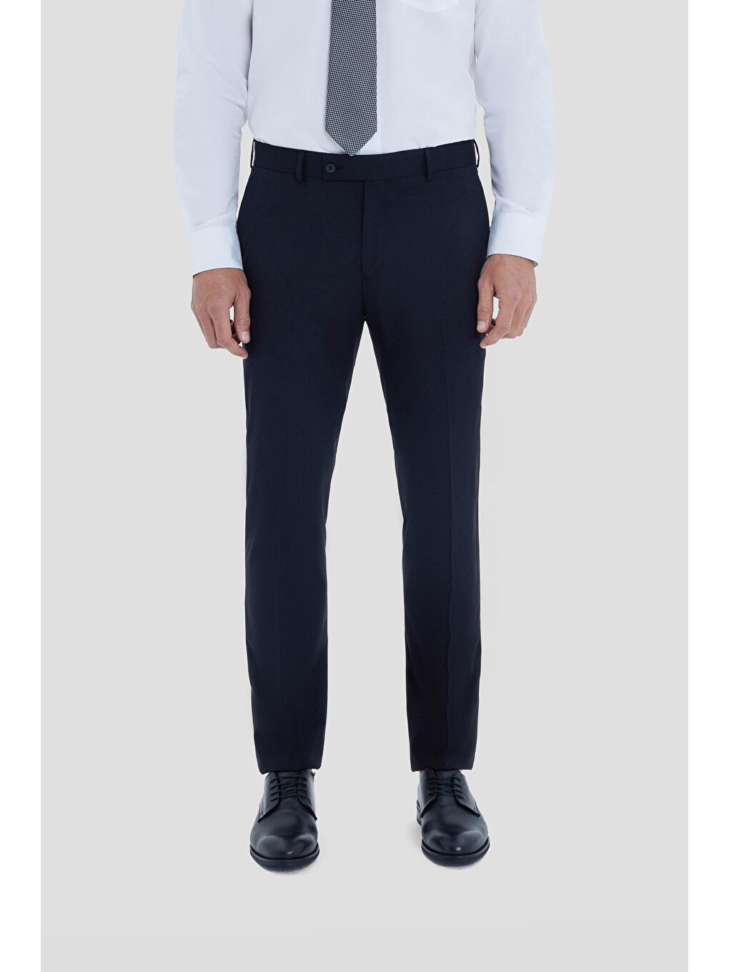 Mono Yaka Takım Elbise Siyah-6